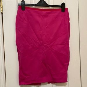 Fuchsia Boden Pencil Skirt